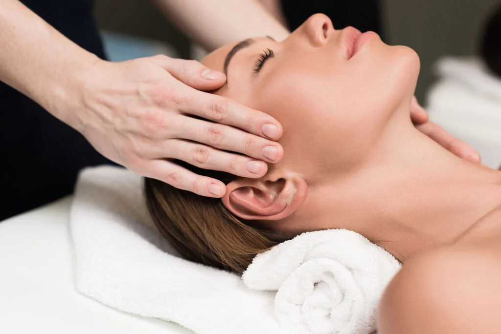 Professional head and scalp massage at Pro Massage Vegas